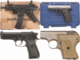 Four Semi-Automatic Pistols