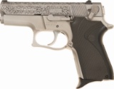 Engraved Smith & Wesson Model 6906 Semi-Automatic Pistol