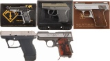 Five Semi-Automatic Pistols