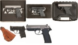 Five Semi-Automatic Pistols