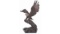 'SCOTT' Signed Polychrome Descending Eagle Bronze