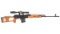 Romarm PSL-54C Semi-Automatic Sniper Rifle with Scope
