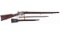 US Navy Civil War Contract Spencer Repeating Rifle with Bayonet