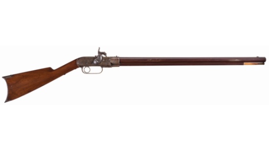 Engraved Robbins & Lawrence Jennings Breech Loading Rifle