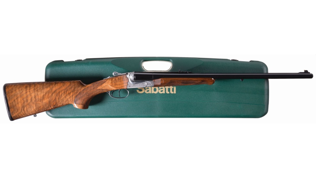 Factory Engraved Sabatti Safari .500 Nitro Express Double Rifle | Guns &  Military Artifacts Rifles Lever Action Rifles | Online Auctions | Proxibid