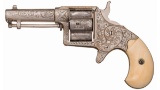 Nimschke Engraved Colt Cloverleaf House Model Revolver