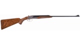 Engraved Marcel Thys & Sons .22 Double Rifle