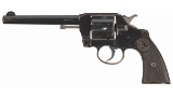 Sheriff Presentation Inscribed Colt  New Army & Navy Revolver