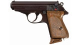 Walther PPK Semi-Automatic Pistol with Holster
