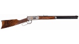 Engraved Gold Inlaid Winchester Lever Action Rifle