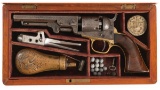 Cased Factory Engraved Colt Model 1849 Pocket Revolver