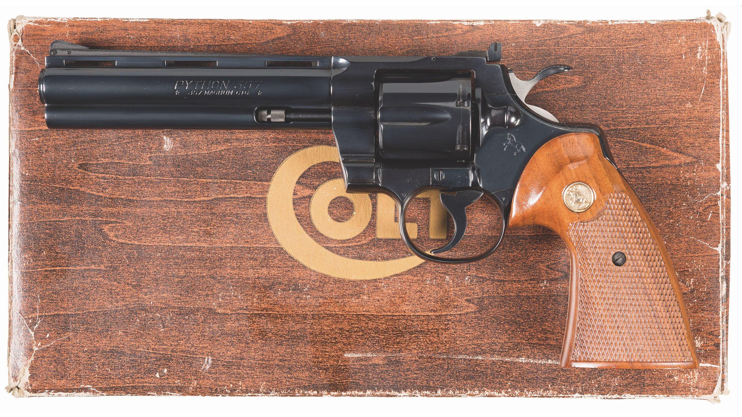 Colt Python Double Action Revolver with Box | Proxibid