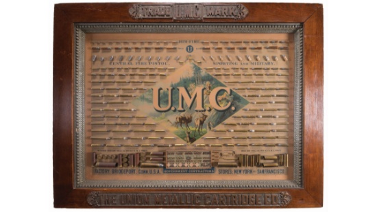 Union Metallic Cartridge Co. Bullet Board