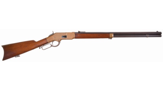 Henry Patent Marked Winchester Model 1866 Lever Action Rifle