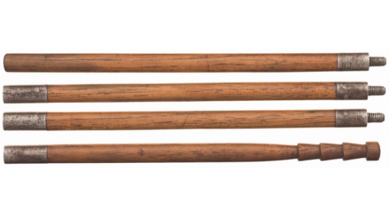 Scarce Four-Piece Wood Henry Repeating Rifle Cleaning Rod