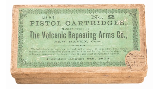 Rare and Desirable No. 2 Volcanic Cartridge Box