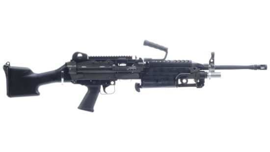 Desirable FNH USA M249S Semi-Automatic Rifle with Bipod and Box