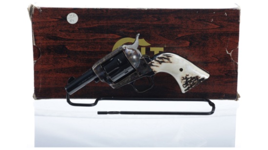 Third Generation Colt Sheriff's Model Revolver with Box