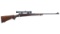 Winchester Model 70 Bolt Action Rifle with Weaver Scope