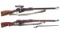 Two Russian M91/30 Bolt Action Rifles