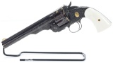 Engraved, Inlaid, and P. Piquette Signed S&W Schofield Revolver