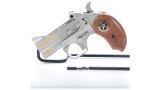 Cased Bond Arms Texas Ranger Bicentennial Over/Under Derringer