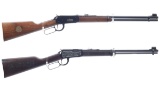 Two Lever Action Rifles