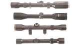 Four Vintage European Scopes