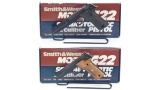 Two Smith & Wesson Model 422 Semi-Automatic Pistols with Boxes