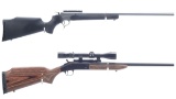 Two Single Shot Rifles