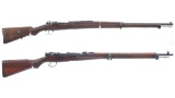 Two Military Bolt Action Rifles