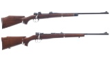 Two Bolt Action Rifles