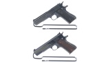 Two Semi-Automatic Pistols