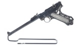 DWM 1917 Dated Artillery Luger Semi-Automatic Pistol