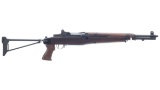 U.S. Springfield Armory M1 Garand Rifle with a BM59 Style Stock