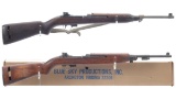 Two U.S M1 Semi-Automatic Carbines