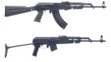 Two Romarm AK Style Semi-Automatic Rifles