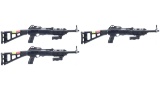 Three Hi Point Semi-Automatic Carbines