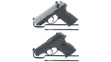 Two Beretta Semi-Automatic Pistols