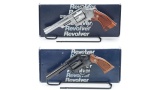 Two Smith & Wesson Revolvers with Boxes