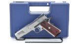 Engraved Smith & Wesson SW1911 Semi-Automatic Pistol with Case