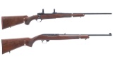 Two Ruger Rifles