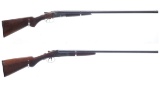 Two Double Barrel Shotguns