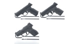 Three Semi-Automatic Pistols