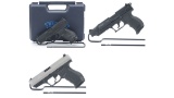 Three Walther Semi-Automatic Pistols