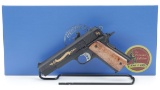 Engraved Colt Premier Edition Government Model Pistol with Box