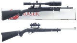 Two Ruger Semi-Automatic Rifles