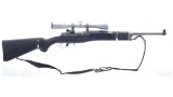 Ruger Mini-14 Ranch Semi-Automatic Rifle with Nikon Scope