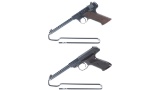 Two High Standard Semi-Automatic Pistols