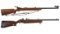 Two U.S. Property Marked Bolt Action Target Rifles